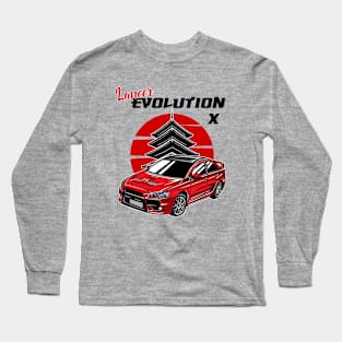 Lancer Evolution X Long Sleeve T-Shirt